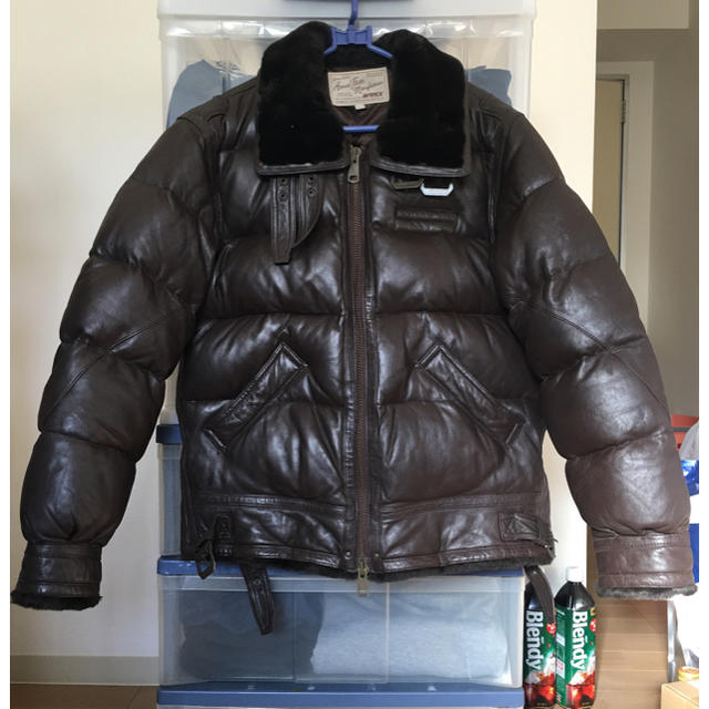 AVIREX LAMB  B-3 DOWN JACKET