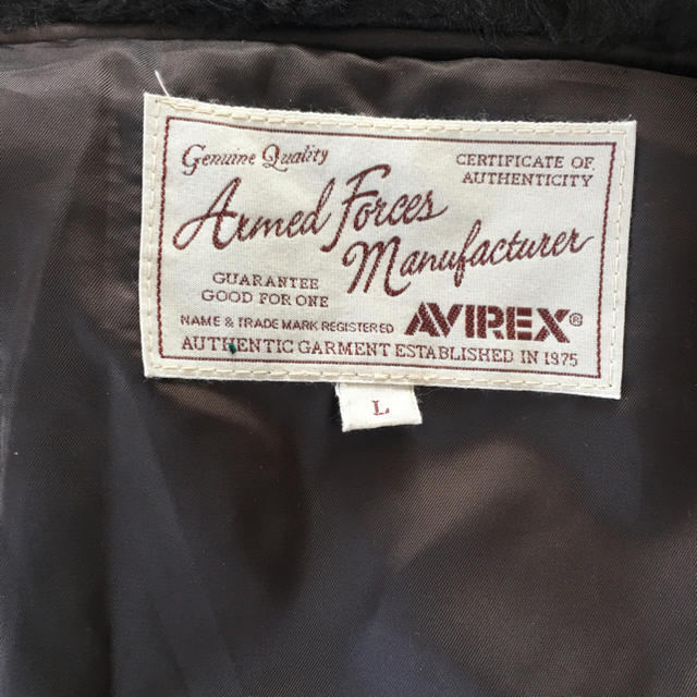 AVIREX(アヴィレックス)のAVIREX LAMB  B-3 DOWN JACKET メンズのジャケット/アウター(ダウンジャケット)の商品写真