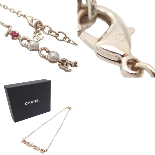 CHANEL(シャネル)のシャネルネックレス I LOVECOCO フェイクパール 40800044046 レディースのアクセサリー(ネックレス)の商品写真