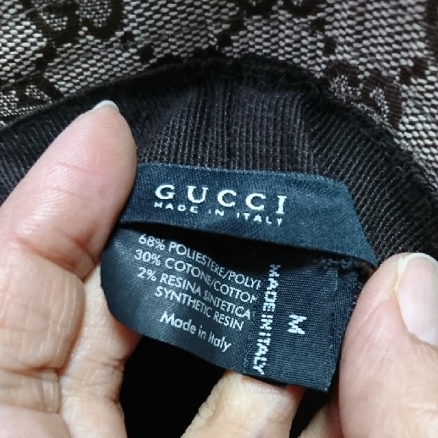 Gucci(グッチ)のGUCCI ハット  GG柄   Mサイズ レディースの帽子(ハット)の商品写真