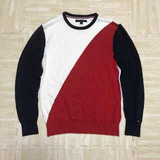 トミーヒルフィガー(TOMMY HILFIGER)のTOMMY HILFIGER クルーネック セーター ニット コットン(ニット/セーター)