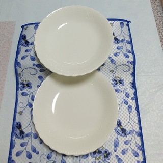 ナルミ(NARUMI)の#深型の皿２枚 #NARUMI ボーンチャイナMADE IN JAPAN(食器)