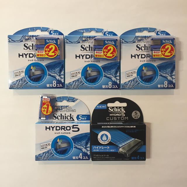 シック Schick 替刃 ハイドロ5 プレミアム 他 109個 未開封品 2