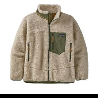 パタゴニア(patagonia)のパタゴニア　レトロXキッズカーディガン　XL ボアジャケット(ブルゾン)