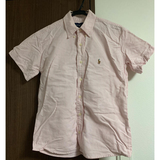 ポロラルフローレン(POLO RALPH LAUREN)のラルフローレン　半袖シャツ　ピンク(シャツ/ブラウス(半袖/袖なし))
