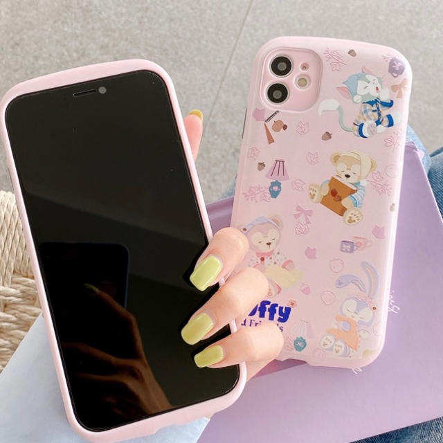 Disney(ディズニー)の大人気ダッフィーフレンズ♡新作未使用iPhoneケース♡可愛い　オルチャン スマホ/家電/カメラのスマホアクセサリー(iPhoneケース)の商品写真