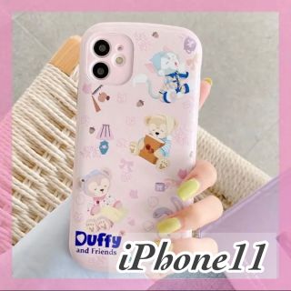 ディズニー(Disney)の大人気ダッフィーフレンズ♡新作未使用iPhoneケース♡可愛い　オルチャン(iPhoneケース)