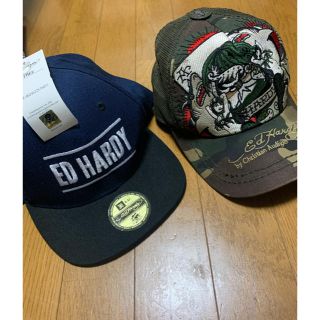 エドハーディー(Ed Hardy)のエドハーディーのキャップ　2つ売り(キャップ)