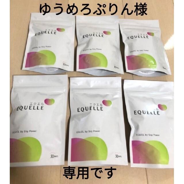 EQUELLEエクエル　パウチタイプ　６袋セット