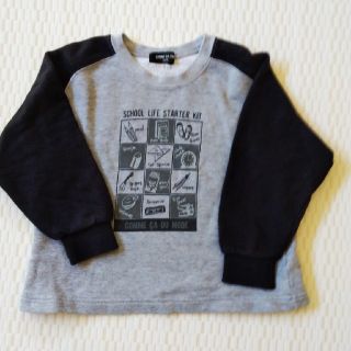 コムサイズム(COMME CA ISM)の100cm　コムサイズム　トレーナー(Tシャツ/カットソー)