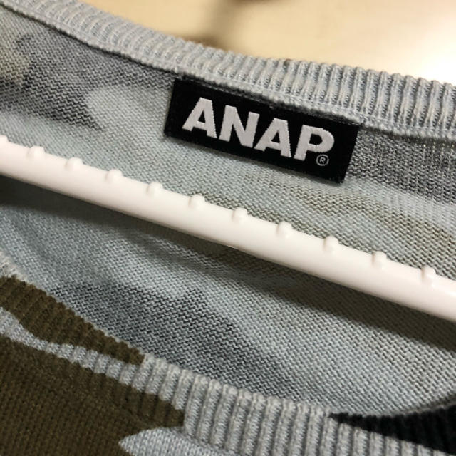 ANAP(アナップ)のANAP 迷彩柄トップス レディースのトップス(カットソー(長袖/七分))の商品写真