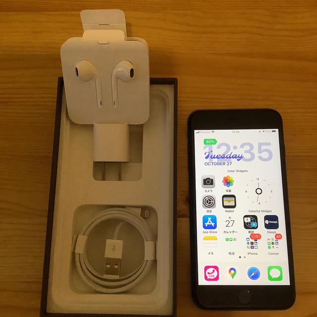 Apple(アップル)の値下げiPhone 8 Plus Space Gray 64 GB SIMフリー スマホ/家電/カメラのスマートフォン/携帯電話(スマートフォン本体)の商品写真