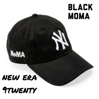 モマ(MOMA)の新品未使用　black moma new era NY yankees cap (キャップ)