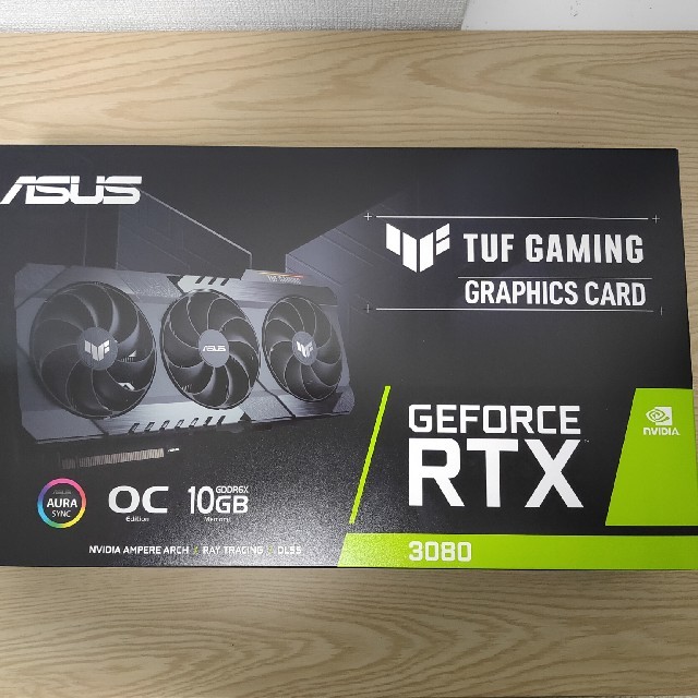 新品未開封 TUF-RTX3080-O10G-GAMINGASUS