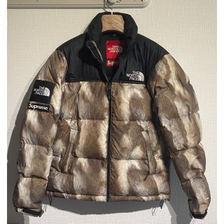 シュプリーム(Supreme)のSupreme × THE NORTH FACE  Fur Print ヌプシ(ダウンジャケット)