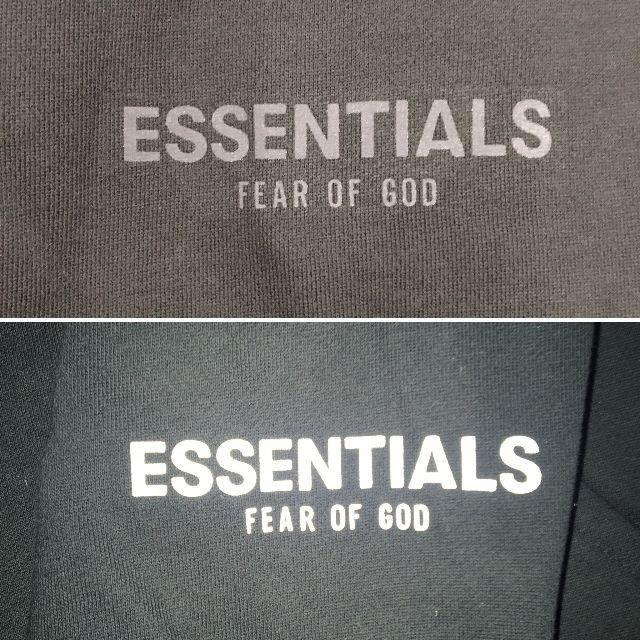 FEAR OF GOD(フィアオブゴッド)の★FOG ESSENTIALS★ ジップアップ パーカー ブラック 黒［XL］ メンズのトップス(パーカー)の商品写真