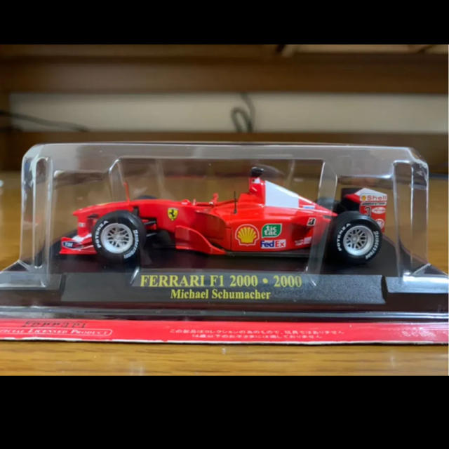 Ferrari(フェラーリ)のFerrari F1 2000 Mishael Schumacher 1/43 エンタメ/ホビーのおもちゃ/ぬいぐるみ(模型/プラモデル)の商品写真