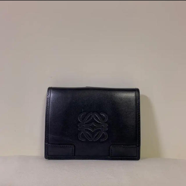 LOEWE ロエベ アナグラム 財布 BLACK ブラック LOEWE ロエベ アナグラム 財布 BLACK ブラック