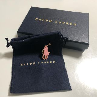 ポロラルフローレン(POLO RALPH LAUREN)の俊さま専用　ラルフローレン  ピンクポニー   ピンバッジ　ピンズ　箱付き(その他)