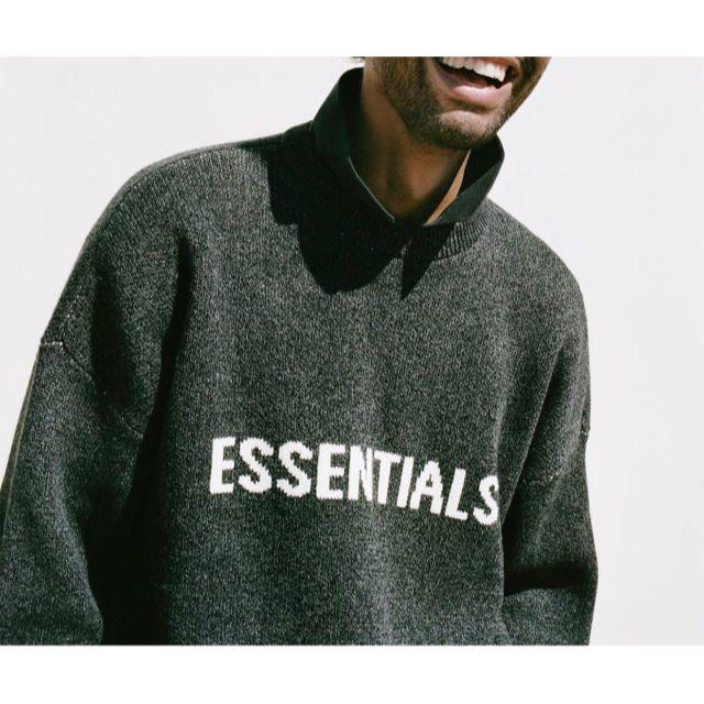 ★FOG ESSENTIALS★ Sweater ブラック 黒［XL］