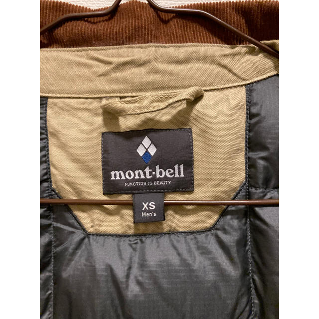 mont bell(モンベル)のモンベル  キャンバスカントリーダウンジャケット /XS/LTN/2101103 メンズのジャケット/アウター(ダウンジャケット)の商品写真