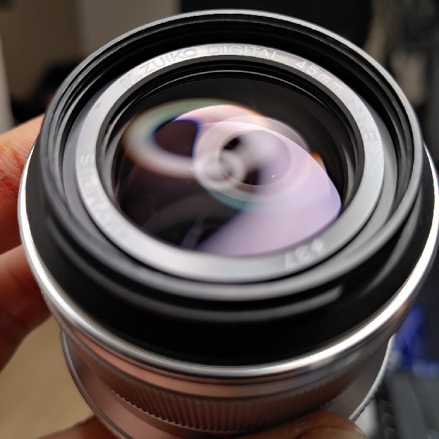 OLYMPUS(オリンパス)のm.zuiko 45mm F1.8 olympus オリンパス スマホ/家電/カメラのカメラ(レンズ(単焦点))の商品写真