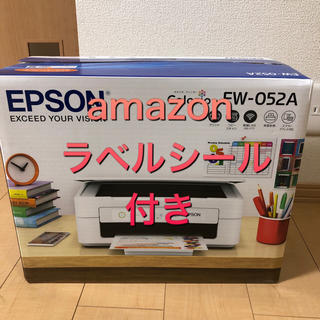 エプソン(EPSON)のEPSON プリンター　EW-052A amazonラベルシール付き(OA機器)