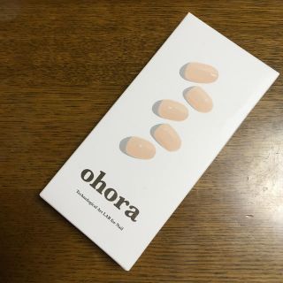 ohora ジェルネイルシール　新品(ネイル用品)