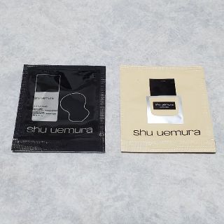 シュウウエムラ(shu uemura)の【19日出品終了‼️破棄】shu uemura　ファンデーション サンプル(サンプル/トライアルキット)