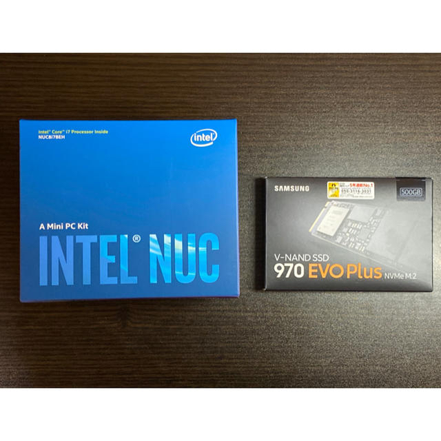 美品】 Intel NUC NUC8i7BEH 【完成品】 - デスクトップ型PC