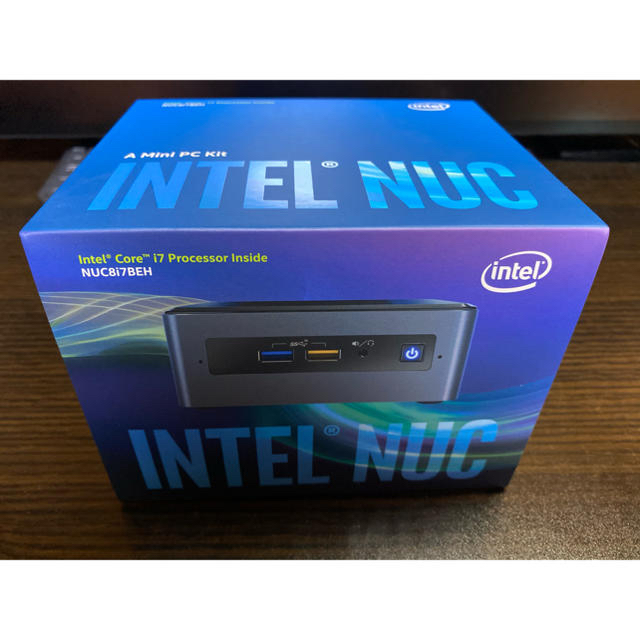 【美品】　Intel  NUC  NUC8i7BEH  【完成品】PC/タブレット