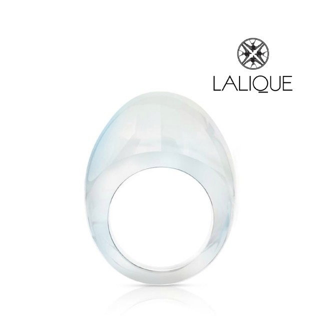 【新品未使用品】lalique parisラリックのカポションリング緑アクセサリー