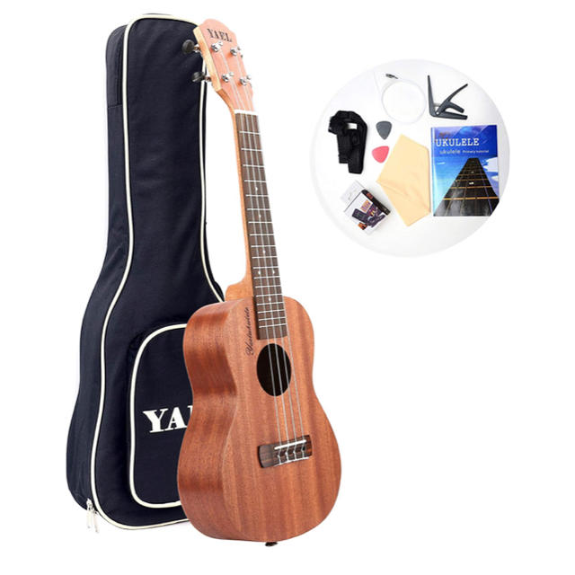 ウクレレ ソプラノ 初心者セット Ukulele 【新品、送料無料】 楽器のウクレレ(ソプラノウクレレ)の商品写真