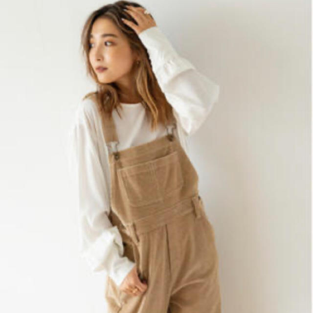 Sea Room lynn コーデュロイサロペット-