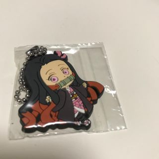 くら寿司　ビッくらポン　鬼滅の刃　禰豆子　ラバーストラップ　(キャラクターグッズ)