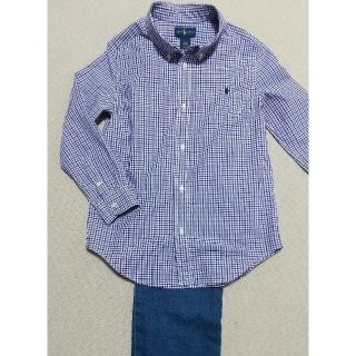 ポロラルフローレン(POLO RALPH LAUREN)のポロラルフローレンkids ボタンダウンシャツ  130size(Tシャツ/カットソー)