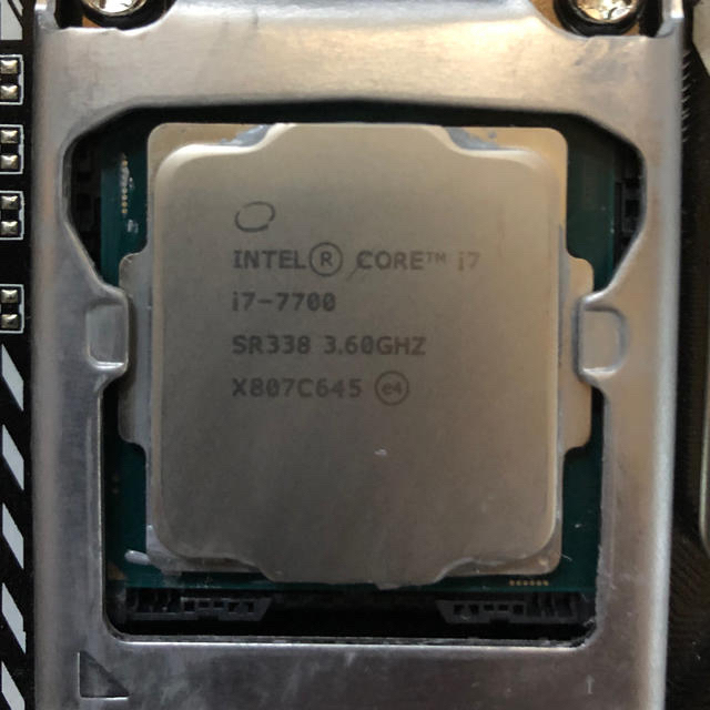 CPU core i7 7700 PRIME H270-PRO セット