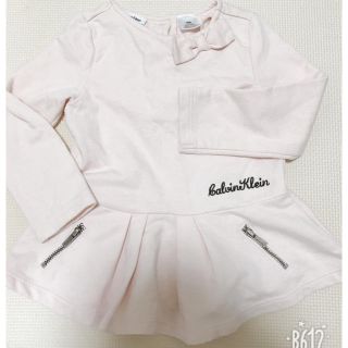 カルバンクライン(Calvin Klein)のCK  女の子　ワンピース　18M 80〜90秋冬(ワンピース)