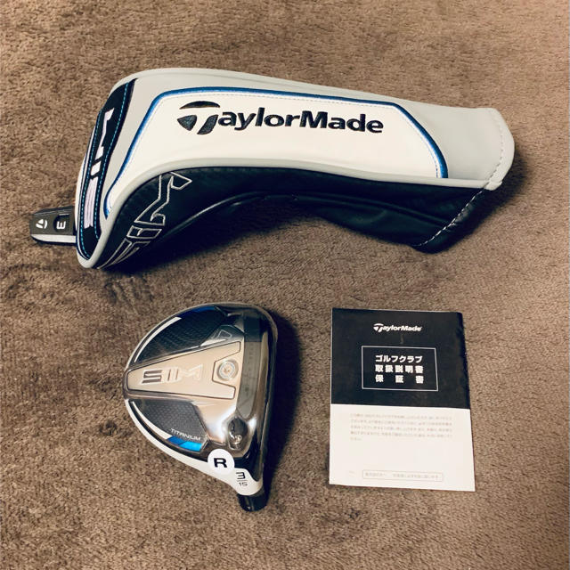 TaylorMade SIM 3W 15°  ヘッド単体 ヘッドカバー付き