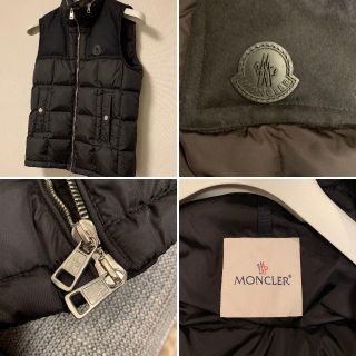MONCLER - 0サイズ MONCLER CESAR GILET 黒の通販 by ピノ's