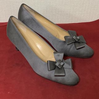 プラダ(PRADA)のPRADA  プラダ　パンプス　サテン　ラゾ　(ハイヒール/パンプス)