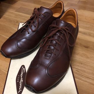 サントーニ(Santoni)のサントーニレザースニーカー 25.5㎝(スニーカー)