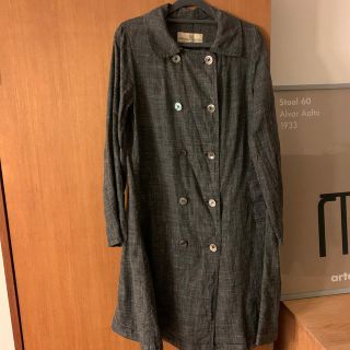 ネストローブ(nest Robe)のnest  Robe  リネン コート　(ロングコート)