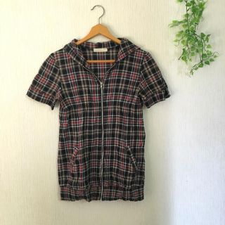 アフリカタロウ(AFRICATARO)のぺんぺん様専用✨AFRICA TARO＊チェックパーカー(Tシャツ(半袖/袖なし))