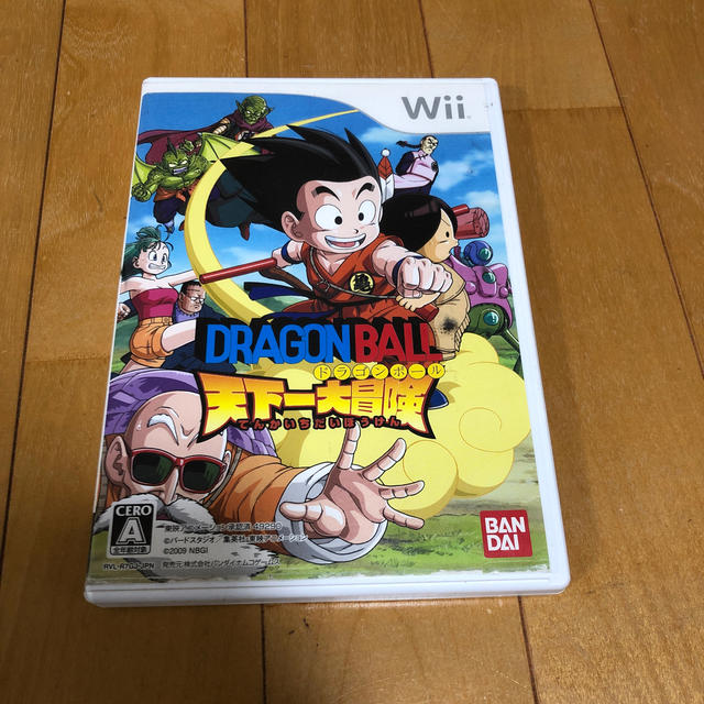 Wii(ウィー)のドラゴンボール 天下一大冒険 Wii エンタメ/ホビーのゲームソフト/ゲーム機本体(家庭用ゲームソフト)の商品写真