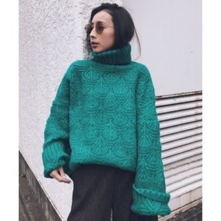 アメリヴィンテージ(Ameri VINTAGE)の  Ameri vintage ACORN TURTLE LOOSE KNIT(ニット/セーター)