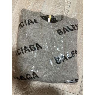 バレンシアガ(Balenciaga)のバレンシアガニット　グレー　美品(ニット/セーター)