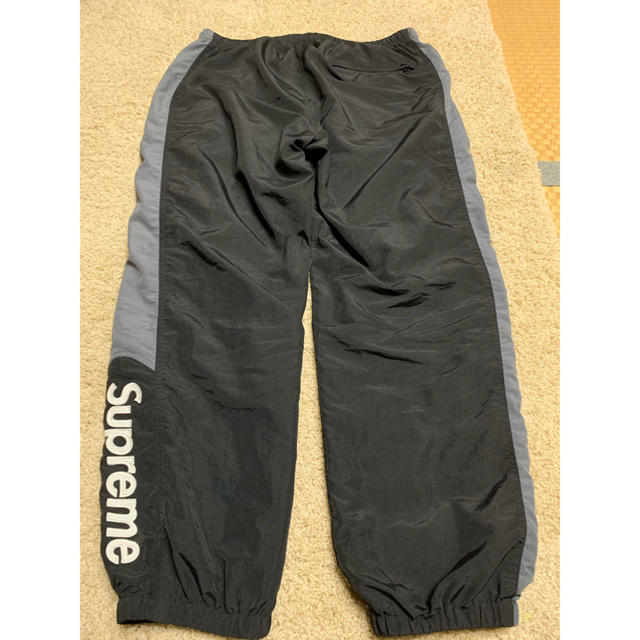 supreme side logo track pants