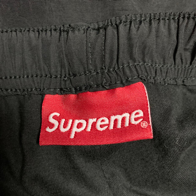 Supreme FW19 Side Logo Track Pant logo Casual Pants Unisex Black  SUP-FW19-052