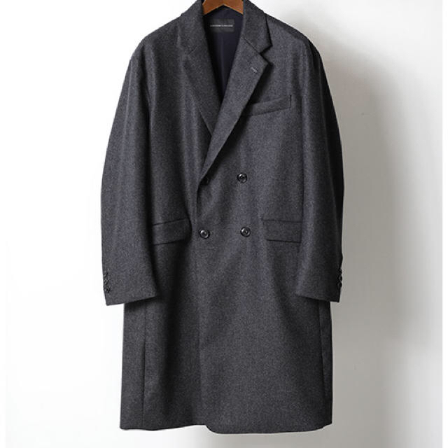 LOUNGE LIZARD(ラウンジリザード)の定価58,320円 ANONICO×VANKS BONDIND OVERCOAT メンズのジャケット/アウター(ステンカラーコート)の商品写真